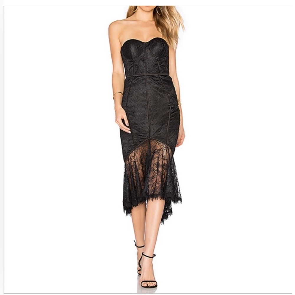 Misha Collection Lace Dress